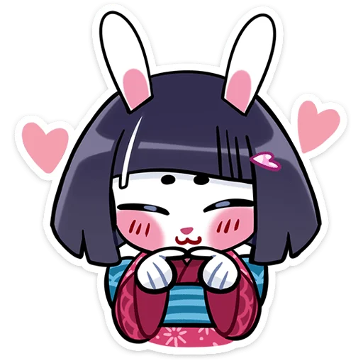 ☺️ Стикер «Усагичи» для Telegram