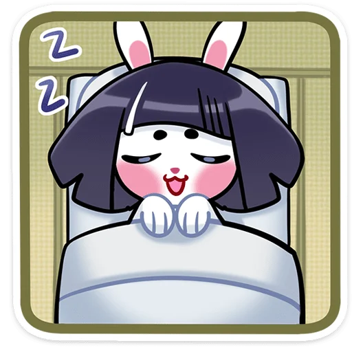 😴 Стикер «Усагичи» для Telegram