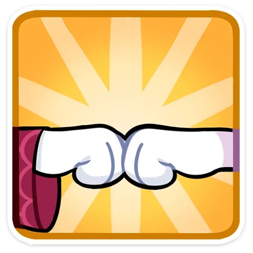 🤝 Стикер «Усагичи без надписей» для Telegram
