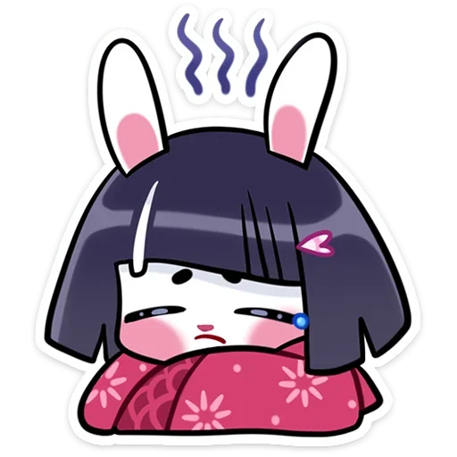 🐰 Стикер «Усагичи без надписей» для Telegram