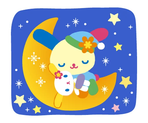 😴 Стикер «U SA HA NA» для Telegram