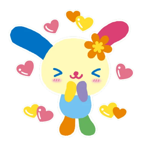 🥰 Стикер «U SA HA NA» для Telegram