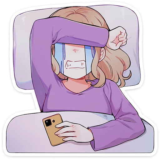 🌟 Стикер «Усами» для Telegram