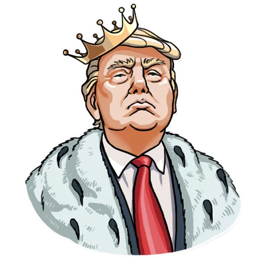 👑 Стикер «Mr. Trump» для Telegram