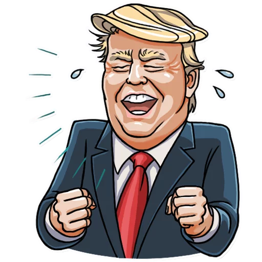 Стикерпак Mr. Trump для Telegram — скачать