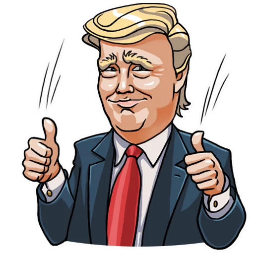 👍 Стикер «Mr. Trump» для Telegram
