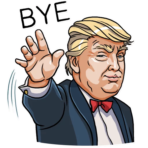 🖐 Стикер «Mr. Trump» для Telegram