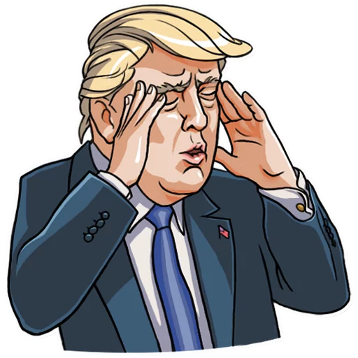 😰 Стикер «Mr. Trump» для Telegram