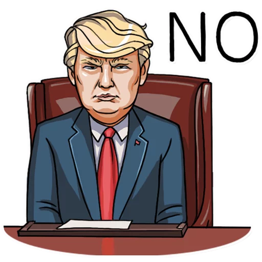 🙁 Стикер «Mr. Trump» для Telegram