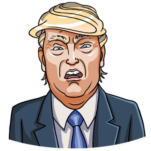 😨 Стикер «Mr. Trump» для Telegram