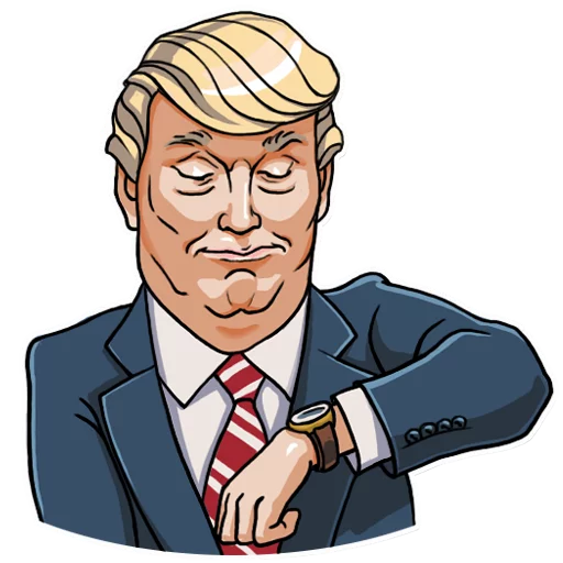 ⏰ Стикер «Mr. Trump» для Telegram
