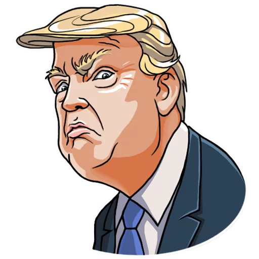 🙁 Стикер «Mr. Trump» для Telegram