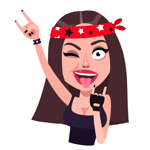 🤘 Стикер «Used» для Telegram