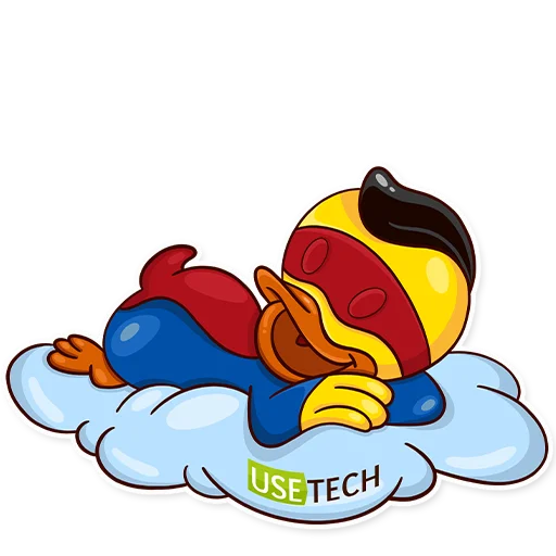🦸‍♂️ Стикер «Useduck» для Telegram