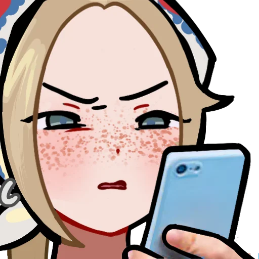 🤨 Стикер «Mari and friends» для Telegram