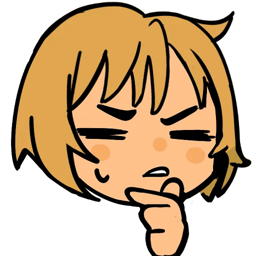 🤔 Стикер «Mari and friends» для Telegram