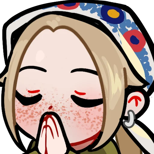 🤲 Стикер «Mari and friends» для Telegram