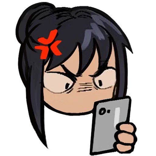😡 Стикер «Mari and friends» для Telegram