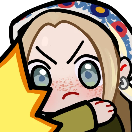 😡 Стикер «Mari and friends» для Telegram