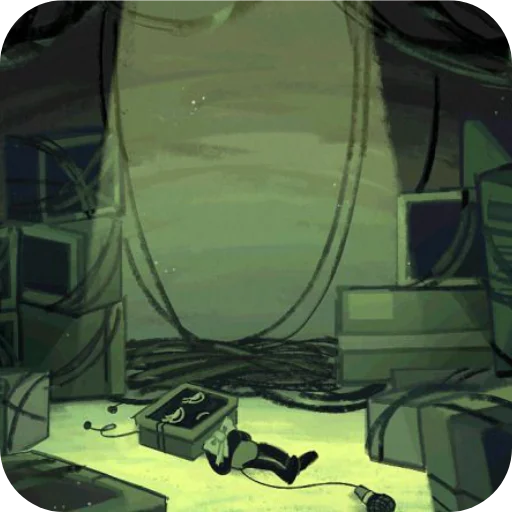 ☹ Стикер «Vee DANDYS WORLD» для Telegram