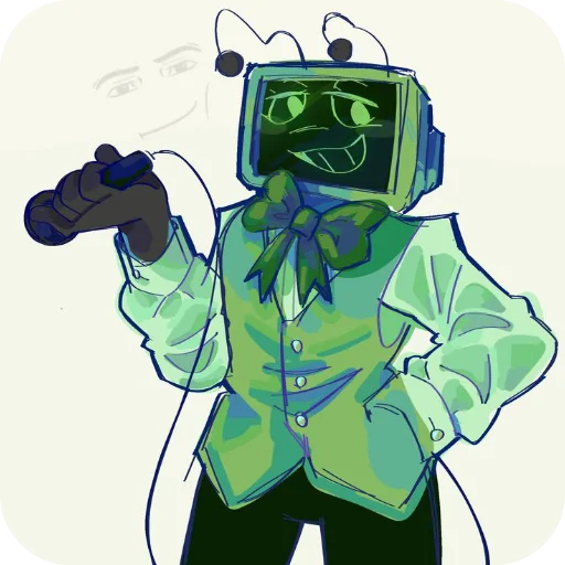 😁 Стикер «Vee DANDYS WORLD» для Telegram