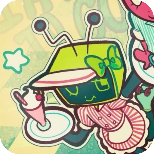 😉 Стикер «Vee DANDYS WORLD» для Telegram