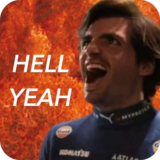 😈 Стикер «Formula One» для Telegram