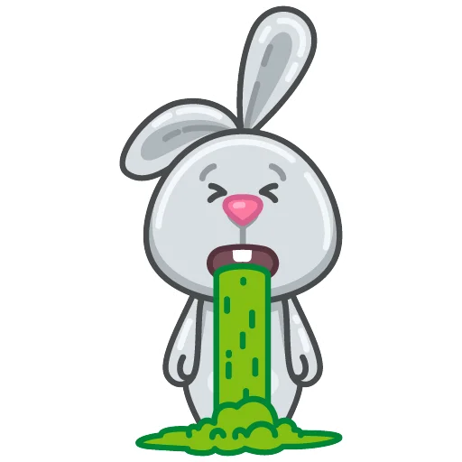🤮 Стикер «Ushastik» для Telegram