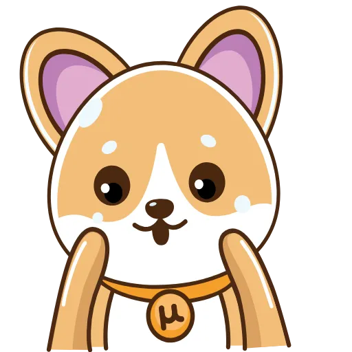 😮 Стикер «uShiba.Finance» для Telegram