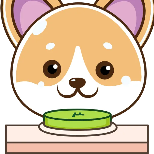 📈 Стикер «uShiba.Finance» для Telegram