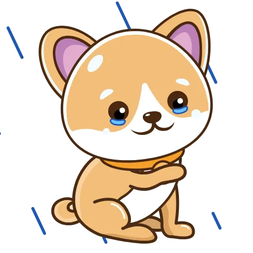 😭 Стикер «uShiba.Finance» для Telegram