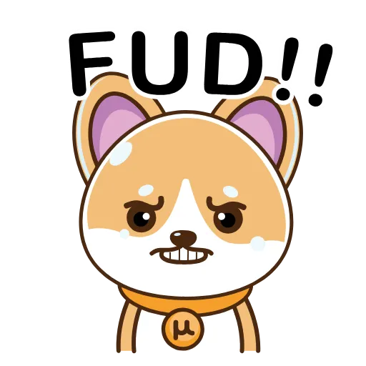 😤 Стикер «uShiba.Finance» для Telegram
