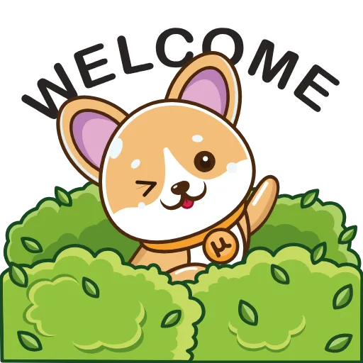 Стикерпак uShiba.Finance для Telegram