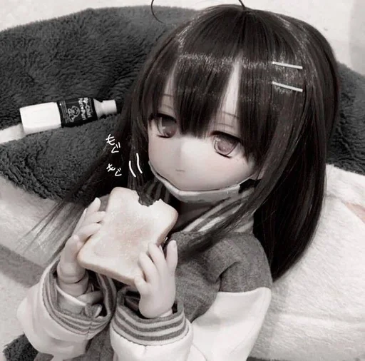 🍞 Стикер «Japanesse dolls» для Telegram