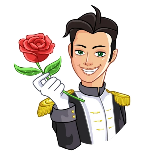 🌹 Стикер «Гусары» для Telegram