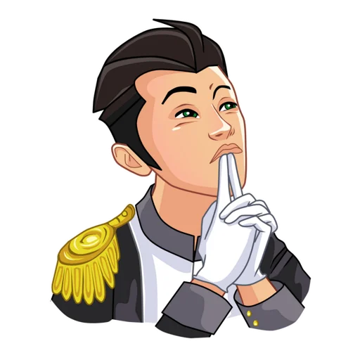 🤔 Стикер «Гусары» для Telegram