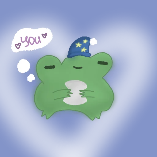 ❤️ Стикер «жабули» для Telegram