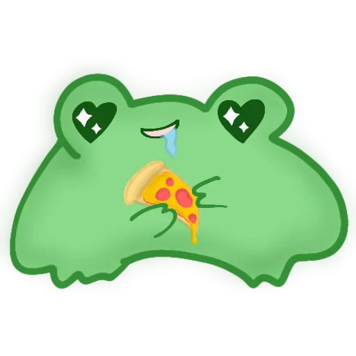 😋 Стикер «жабули» для Telegram