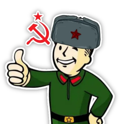 👍 Стикер «Советский Союз» для Telegram