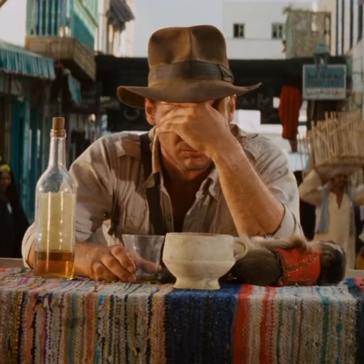🏺 Стикер «Indiana Jones» для Telegram