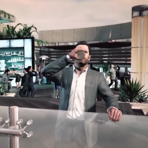 🥃 Стикер «Max Payne 3» для Telegram