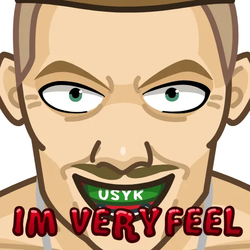 👿 Стикер «Usyk Boxer» для Telegram