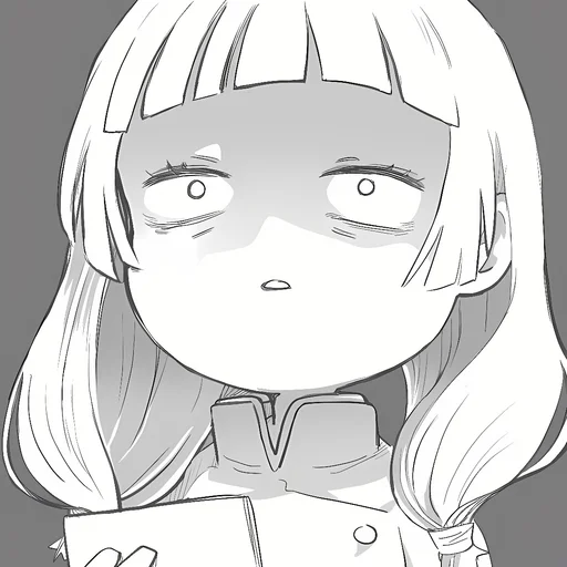 🤍 Стикер «Utahime Iori» для Telegram
