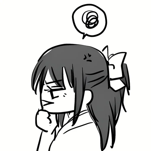 🤍 Стикер «Utahime Iori» для Telegram