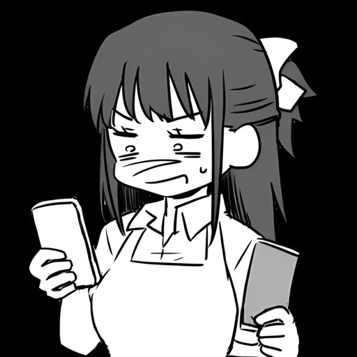 🤍 Стикер «Utahime Iori» для Telegram