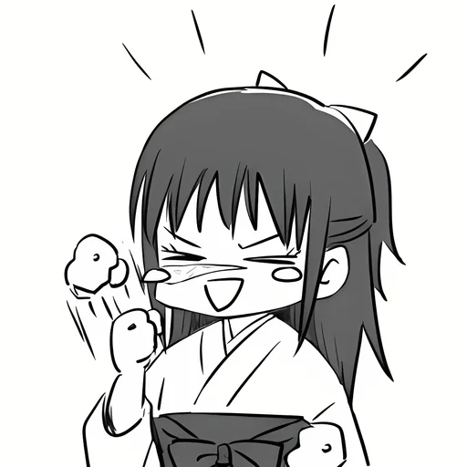 🤍 Стикер «Utahime Iori» для Telegram