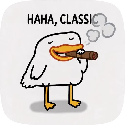 🌟 Стикер «Утя» для Telegram