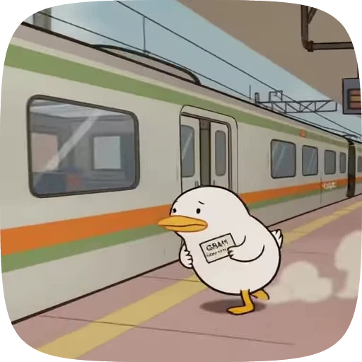 🌟 Стикер «Утя» для Telegram