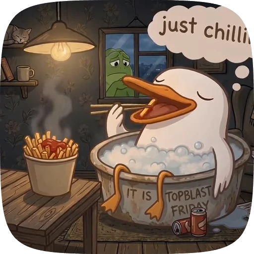 🌟 Стикер «Утя» для Telegram
