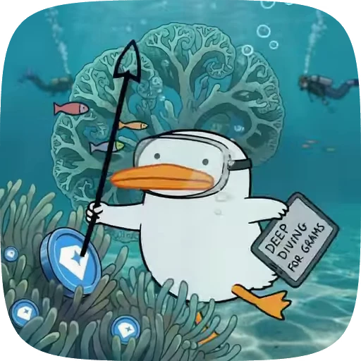 🌟 Стикер «Утя» для Telegram
